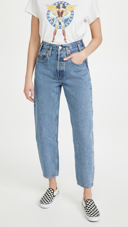 80s pegged jeans