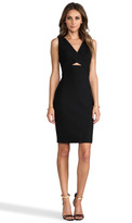Thumbnail for your product : Robert Rodriguez Tech Suiting Cutout Dress