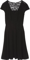 Thumbnail for your product : Nina Ricci Lace-back crepe dress