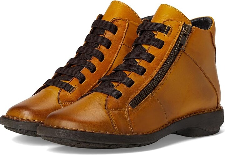 Miz Mooz Preslee Women's Boots Ochre Antique Burnish : EU 40 (US