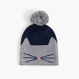 Thumbnail for your product : J.Crew Girls' sparkly cat beanie