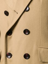 Thumbnail for your product : Kiton Boxy Fit Double Buttoned Coat