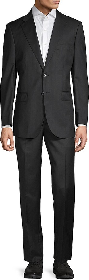 Saks Fifth Avenue Classic Fit Wool Suit