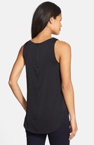 Thumbnail for your product : Classiques Entier Refined Silk Back Zip Tank