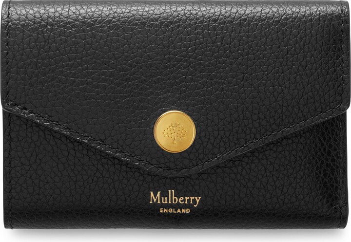 Mulberry Leather Folded Multi-Card Wallet