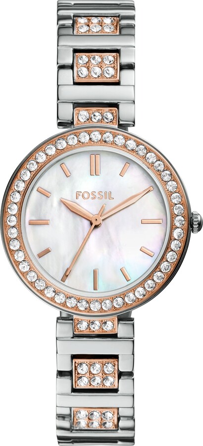Women's Karli Three-Hand, Silver-Tone Alloy Watch
