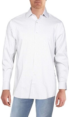 Van Heusen Men's Dress Shirt Regular Fit Flex Collar Stretch Check
