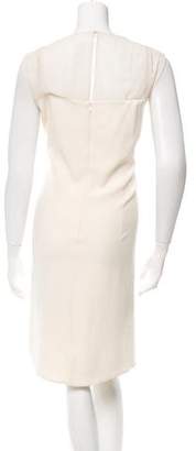 CNC Costume National Sleeveless Silk-Trimmed Dress w/ Tags
