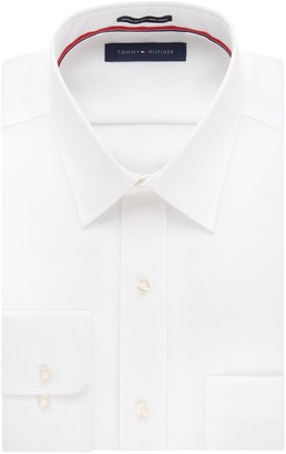 tommy hilfiger white dress shirt