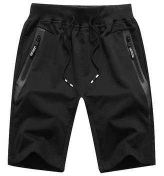 Mens Cotton Gym Shorts | Shop the world's largest collection of fashion |  ShopStyle UK