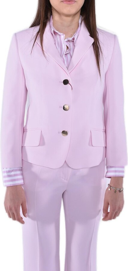 Studio Max Mara Single-Breasted Belted Jacket