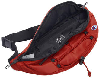Champion Reverse Weave Red Lace-Up Logo Belt Bag