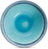 Thumbnail for your product : Gibson Reactive Glaze Blue Fruit Bowl, Created for Macy's
