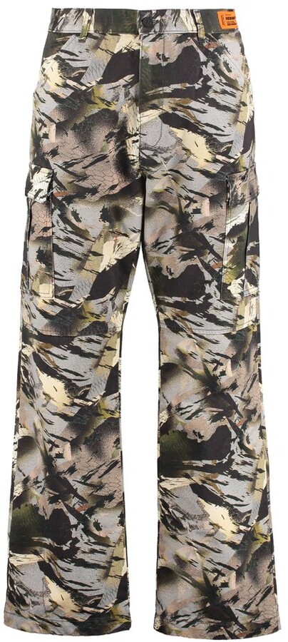 パンツ Heron Preston cargo camo pants Heron Preston | Men's Cargo Wide Leg Trouser | Wide Leg Trousers