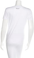 Thumbnail for your product : DSQUARED2 Graphic Print V-Neck Top