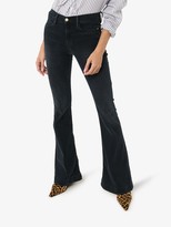 Thumbnail for your product : Frame Le High flared jeans