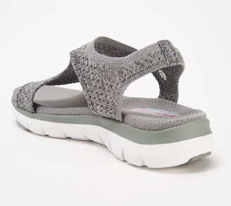 skechers sandals purple