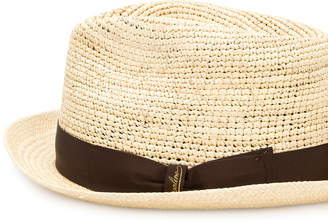 Borsalino woven panama hat