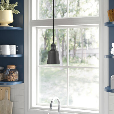 Three Posts Lavender Hill 1 - Light Single Cone Pendant