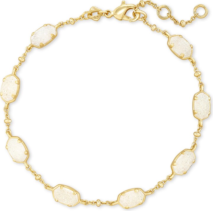 Kendra Scott Beck Thin Round Box Chain Necklace in 18k Gold Vermeil