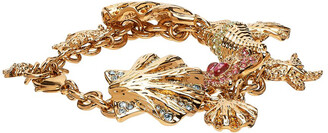 Versace Gold Tresor De La Mer Pendant Bracelet