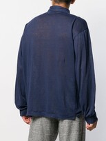 Thumbnail for your product : Giorgio Armani Pre-Owned 1990's Longsleeved Polo Shirt