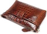 Thumbnail for your product : Vicenzo Leather Lena Croc Embossed Leather Crossbody