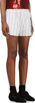 Thumbnail for your product : Ashish White Best Wishes Boxer Shorts