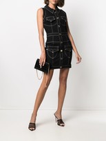 Thumbnail for your product : Balmain Short Denim Dress
