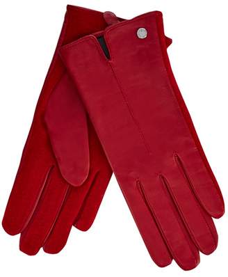 J by Jasper Conran Red Leather Gloves