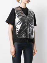 Thumbnail for your product : Ambush Panelled Cropped Gilet