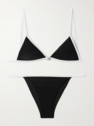 Sara Cristina One Shoulder Bikini Top - ShopStyle Two Piece