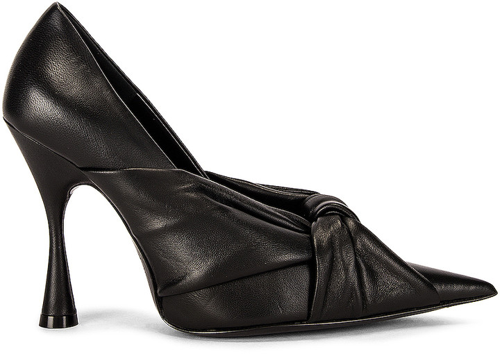 balenciaga black heels