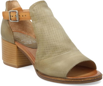 light green block heels