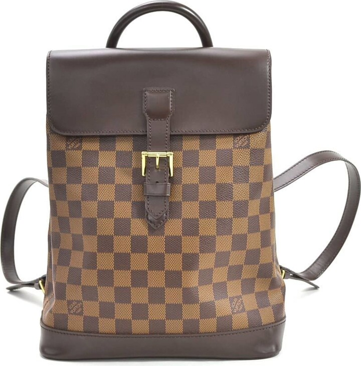 Louis Vuitton Soho Brown Canvas Backpack Bag (Pre-Owned) - ShopStyle
