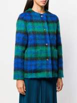 Thumbnail for your product : MACKINTOSH BETTYHILL Black Watch Wool & Mohair Collarless Jacket | LM-1002F