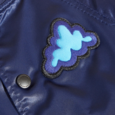 Thumbnail for your product : Burberry Weather Appliqué Satin Bomber Jacket