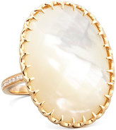 Thumbnail for your product : Ivanka Trump Diamond-Shank Mother-of-Pearl Ring