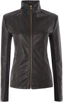 Thumbnail for your product : Andrew Marc PU jacket with central zip