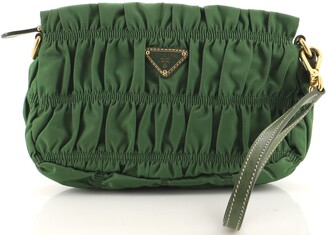 prada ruched bag