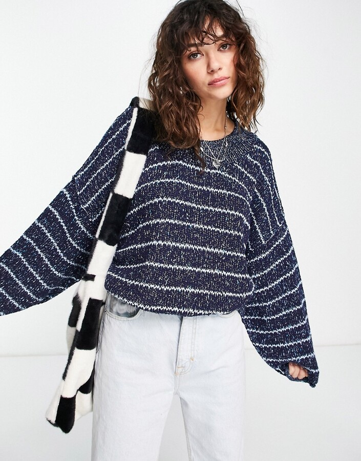 free people breton stripe pullover