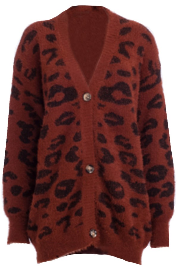 rust colored sweater