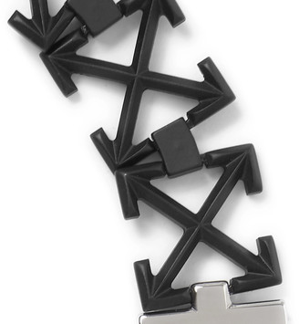 Off-White Arrows Blackened Necklace