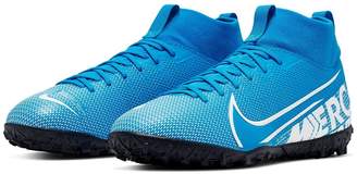 Nike Junior Mercurial Superfly 6 Academy Astro Turf Football Boots - Blue