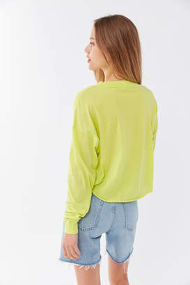 Out From Under Zac Asymmetrical Cropped Top
