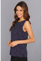 Thumbnail for your product : Three Dots Sleevless Boatneck Top w/ Side Slits