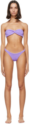 Hunza G Purple Ariel Bikini