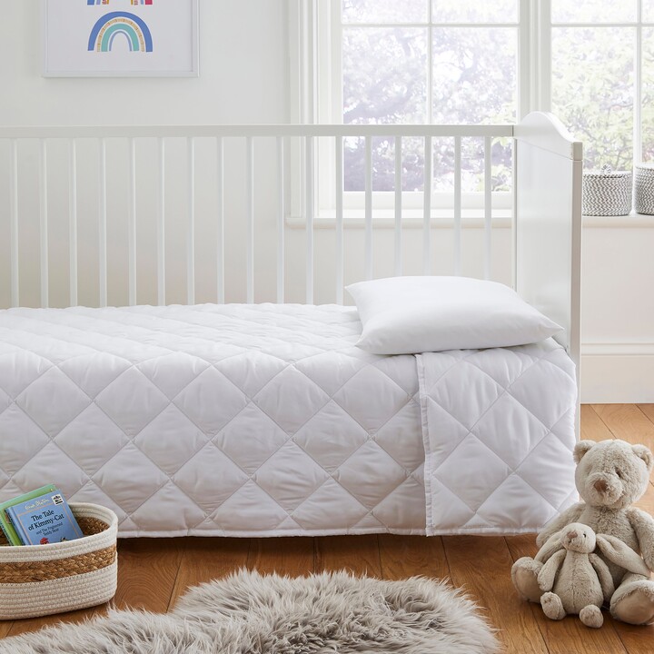 Dunelm Tog All Seasons Cot Bed Duvet Pillow Set White ShopStyle