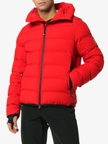 Thumbnail for your product : MONCLER GRENOBLE Red Hooded Puffer Jacket