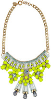 Thumbnail for your product : Matthew Williamson Gold-plated, crystal and acrylic necklace